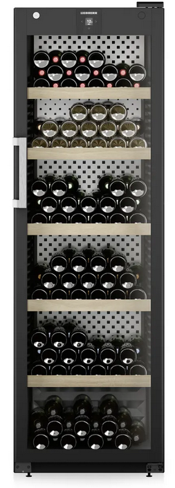 Liebherr Freistehender Weinlagerschrank, GrandCru Selection, F, 188,4 cm, Schwarz, WPbli 5231 => mit 10 Jahren Hersteller-Garantie! 