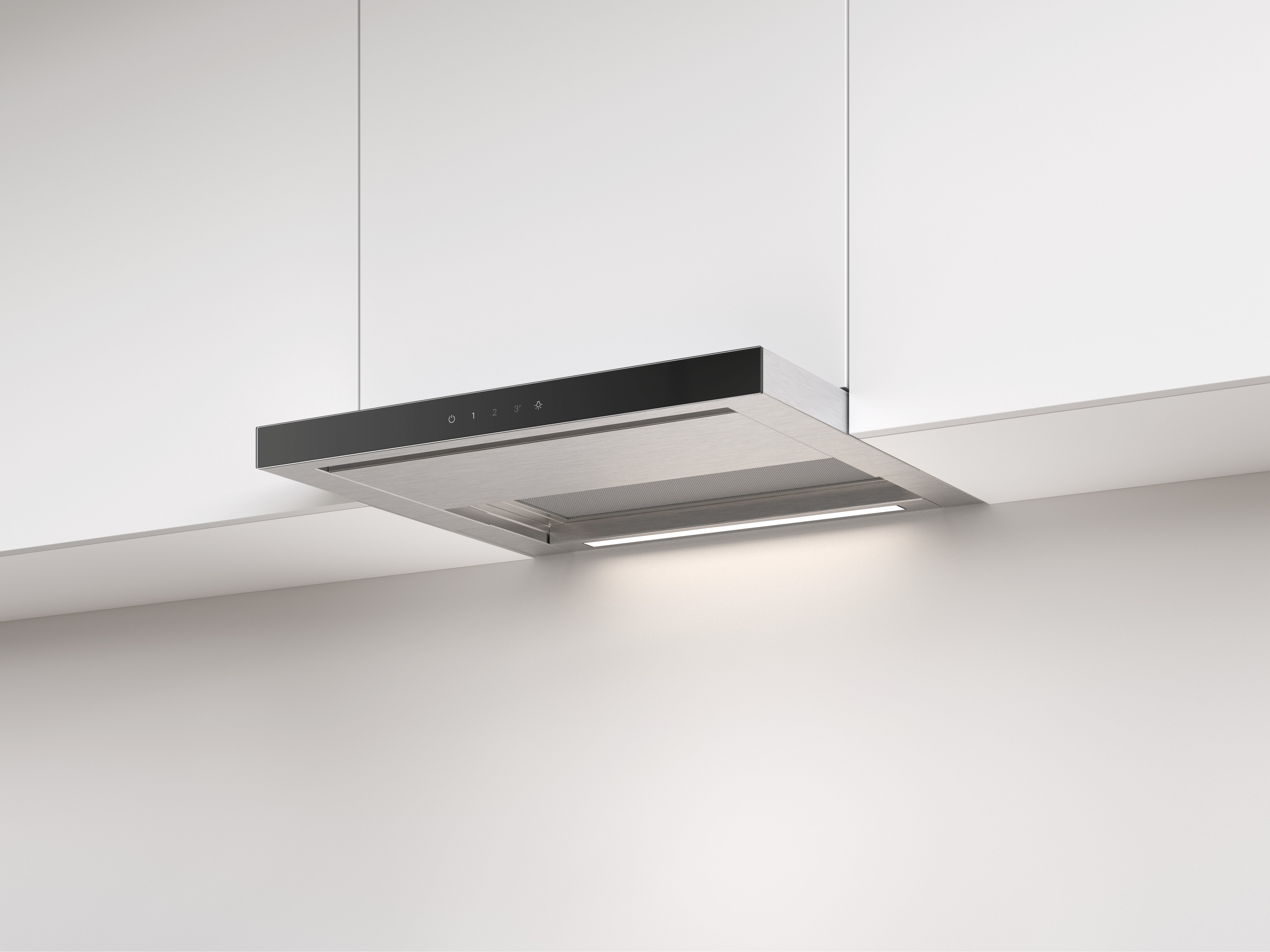 V-ZUG AiroClearEinbau V400 F55, 55 cm, Glas Nero, 6107400000 => mit 3 Jahren Hersteller-Garantie!