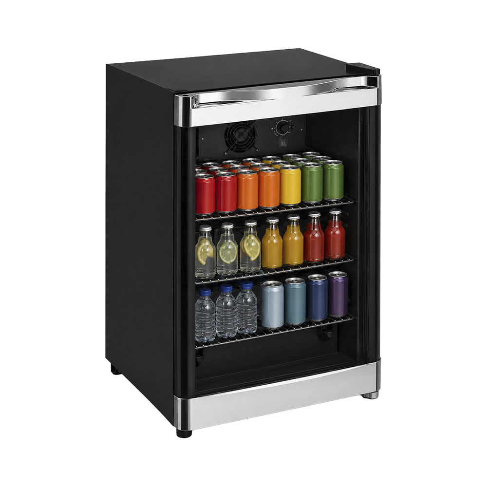 Kibernetik Getränkekühlschrank, 69 cm, E, schwarz, GK70