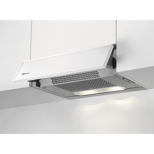 Electrolux Klapp-Einbauhaube Abluft/Umluft, D, 60 cm, Weiss, DXK6012WE