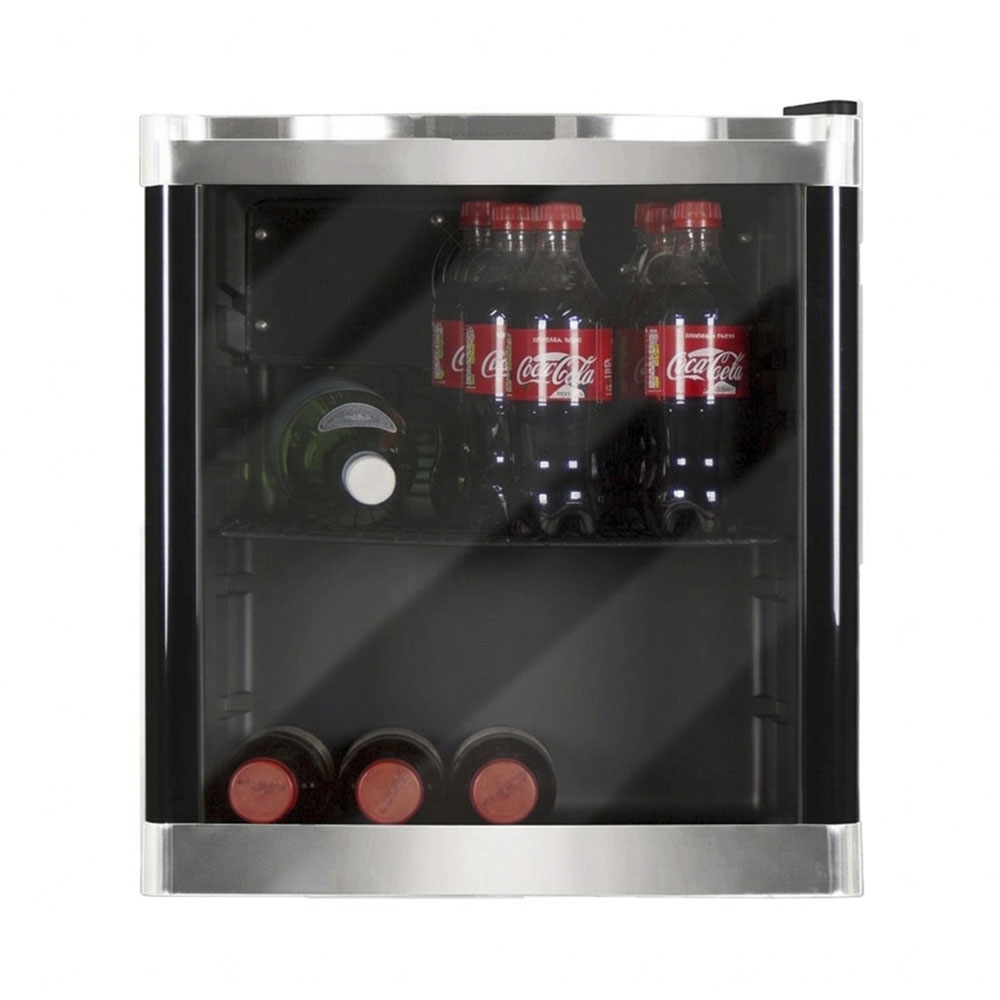 Kibernetik Getränkekühlschrank, 51 cm, E, schwarz, 48L