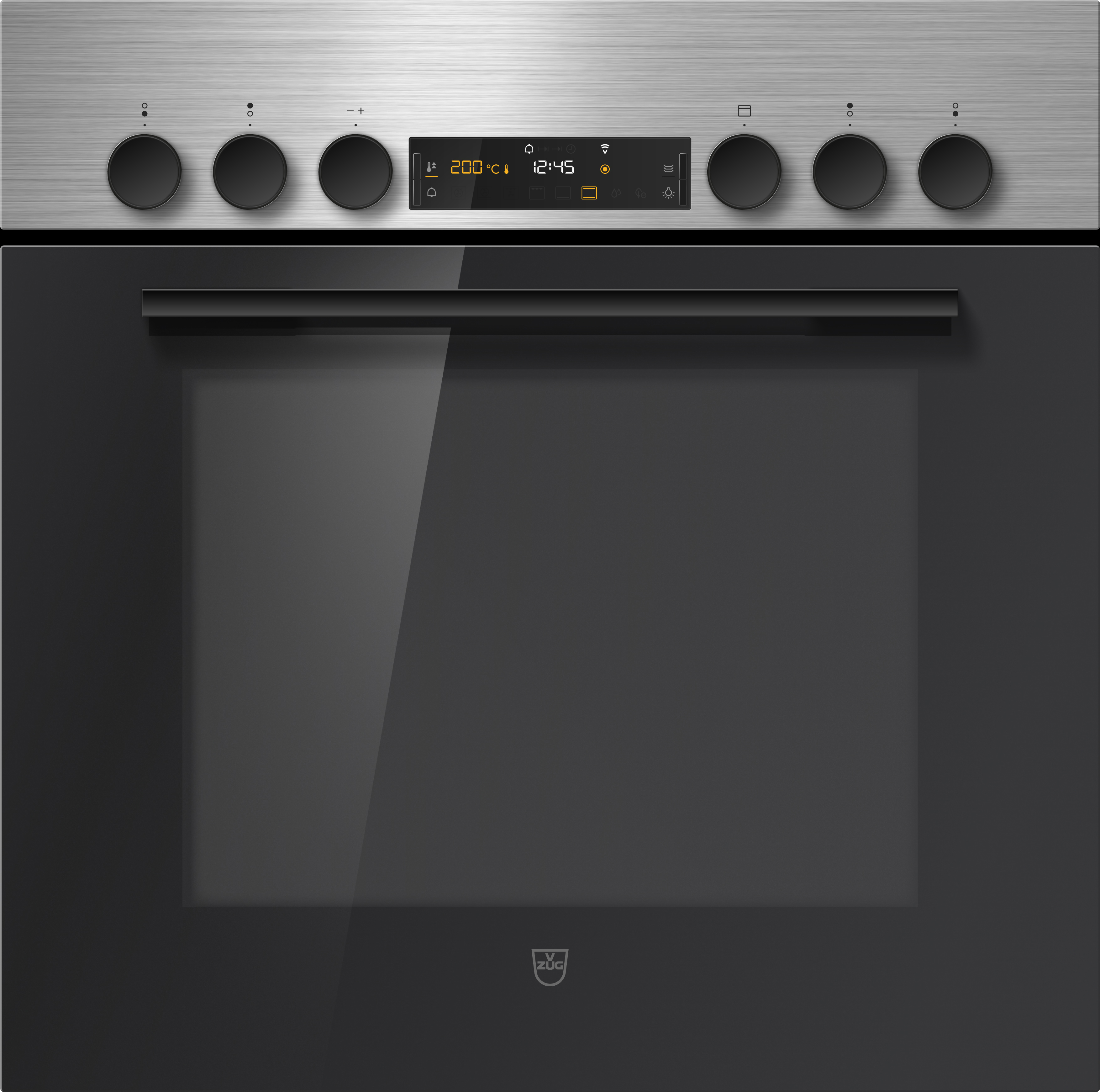 V-ZUG Herd Combair V400 6UH, TopClean, Chromeclass , 2202900013