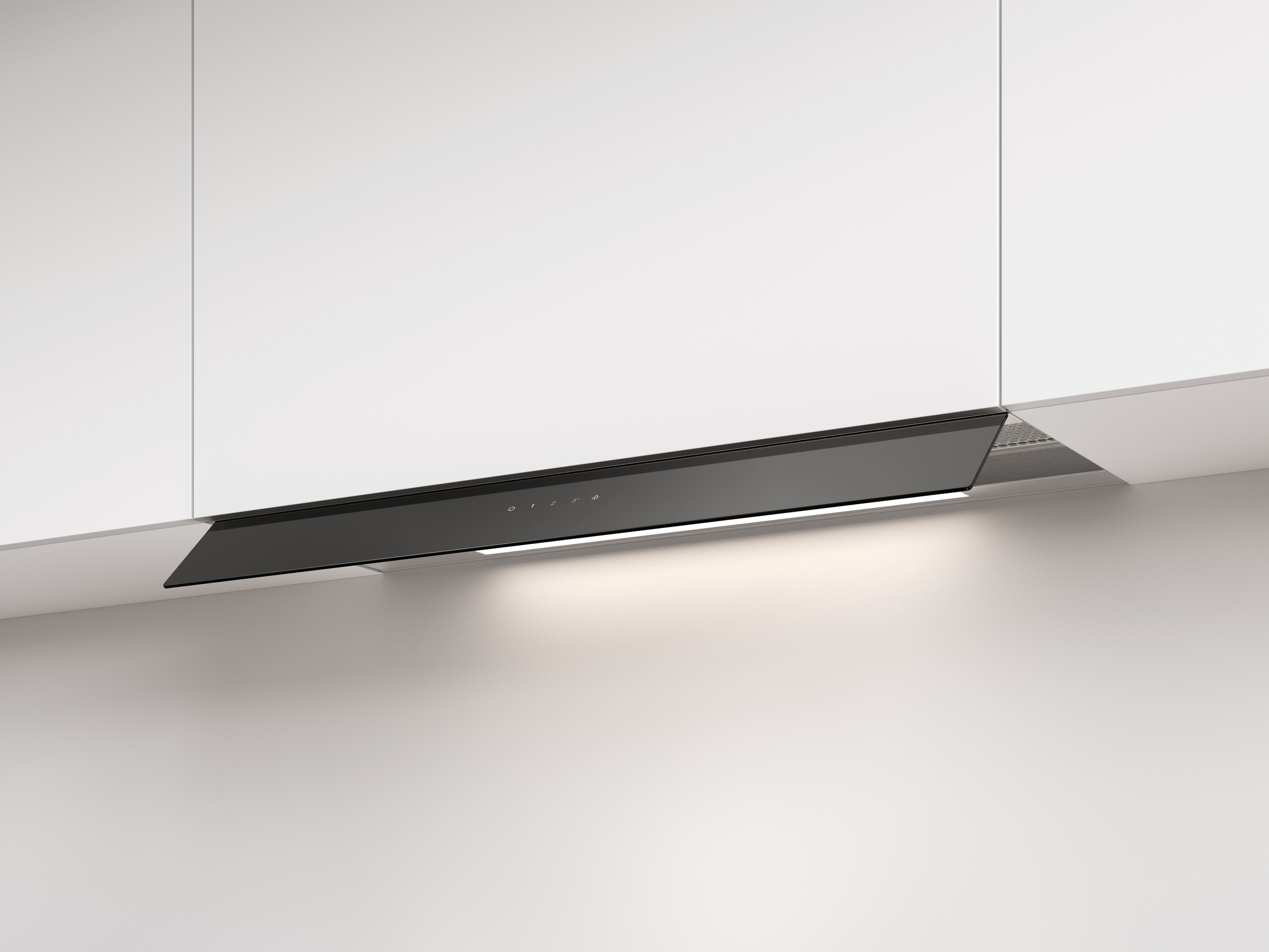 V-ZUG Einbauhaube AiroClearEinbau V600 S90, 90 cm, Schwarz, 6107800000 