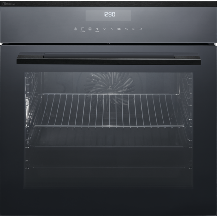 Electrolux Einbaubackofen EURO, Schwarz Spiegel, EB6GL40SP