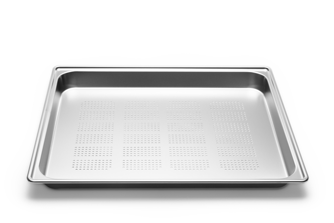 V-ZUG Garbehälter gelocht, BxTxH: 430x370x25mm, K40011