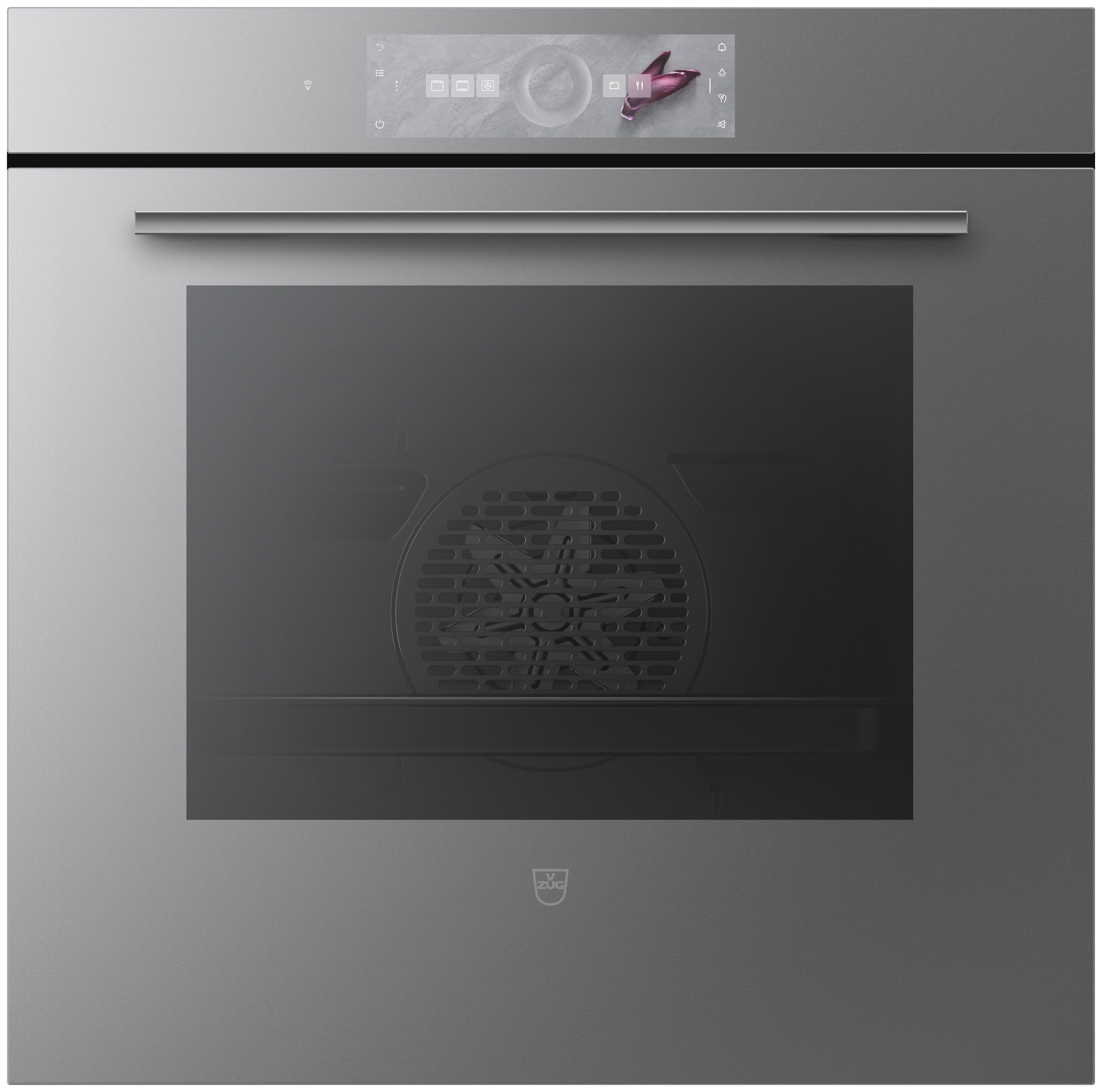 V-ZUG Backofen Combair V6000 60, TopClean, Spiegelglas Platinum, 2104700003 => mit 3 Jahren Hersteller-Garantie!