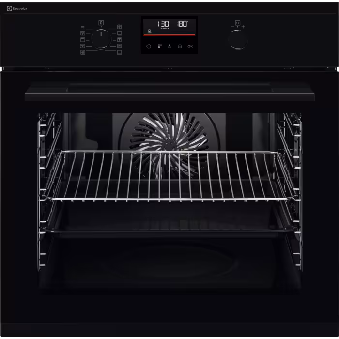 Electrolux Einbaubackofen EURO, Schwarz, EB6L40SW