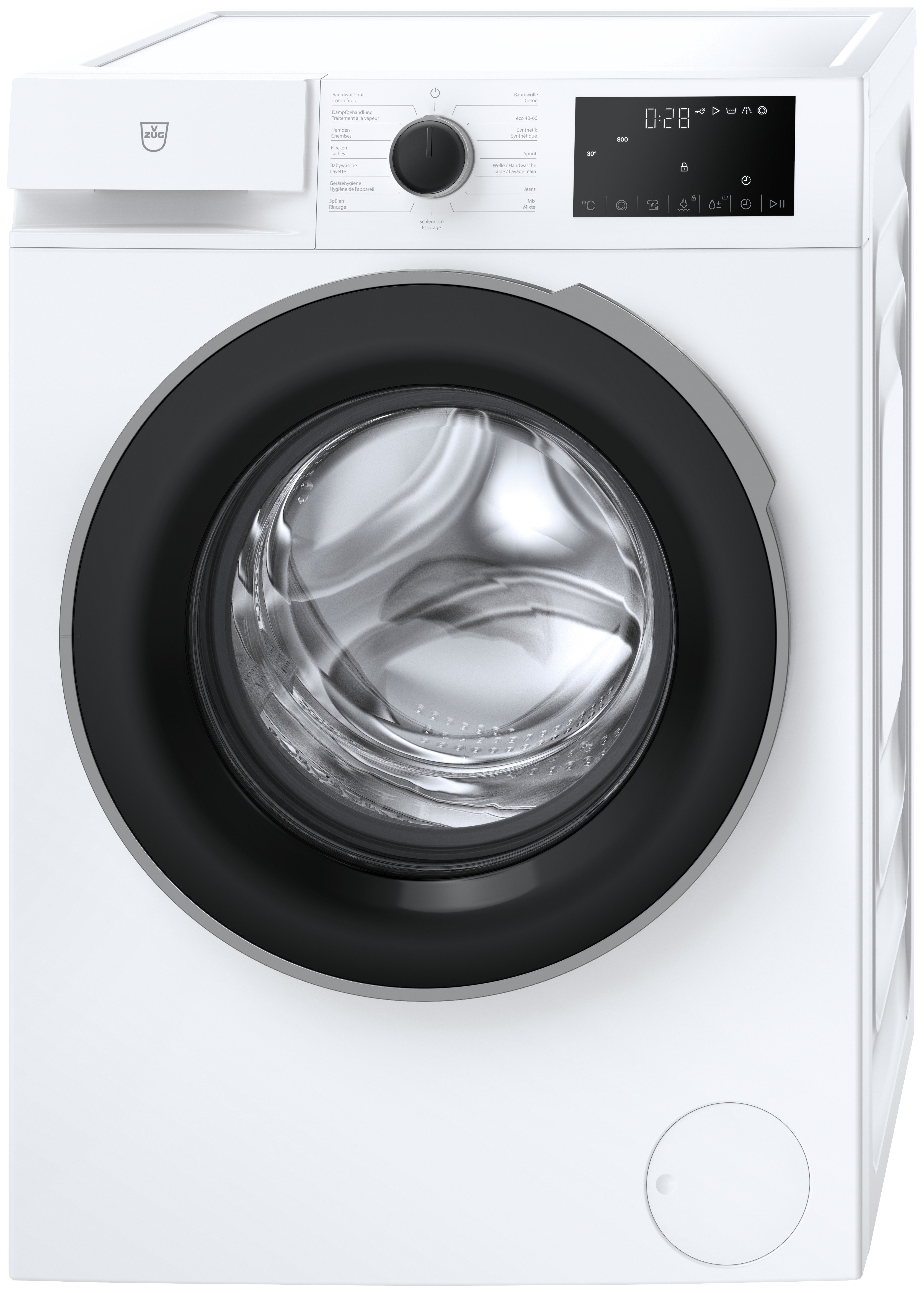 V-ZUG Waschmaschine V400, Konventionell, Türanschlag links, 1104700000