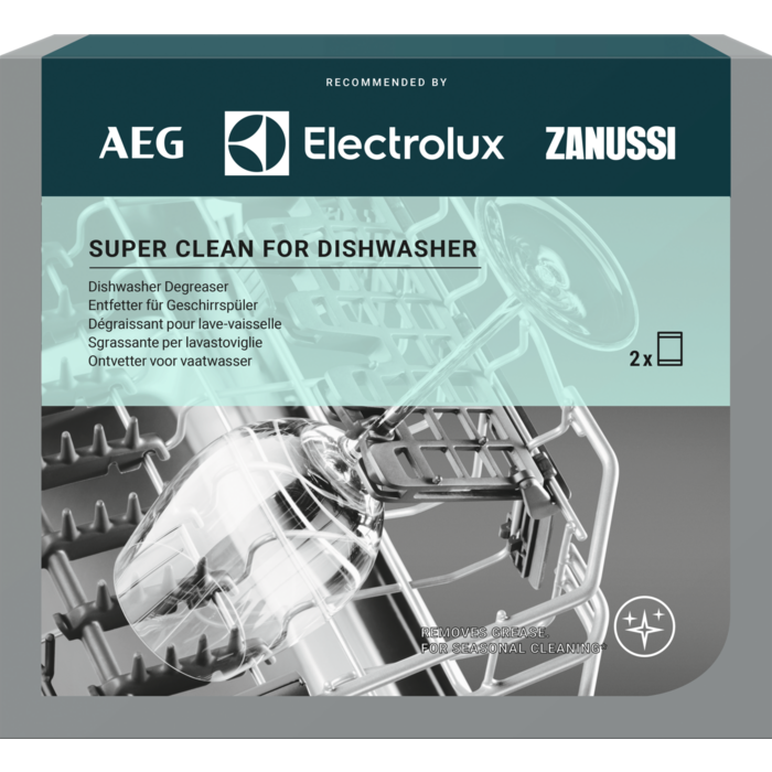 Electrolux Super Clean GS - Entfetter für Geschirrspüler M2DCP050 Electrolux Super Clean GS - Entfetter für Geschirrspüler M2DCP050