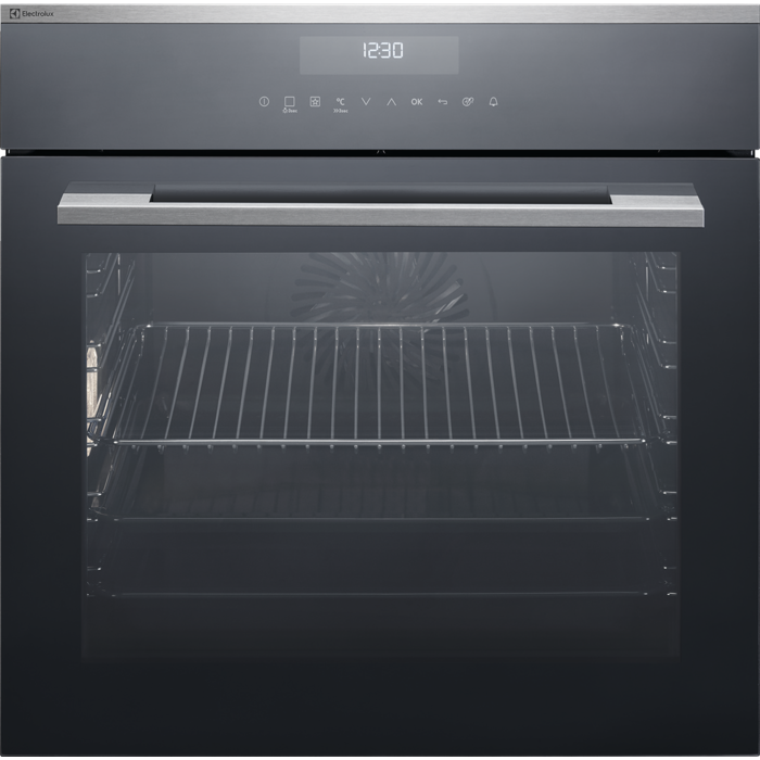 Electrolux Einbaubackofen EURO Katalyse, Chrom, EB6GL40XCN