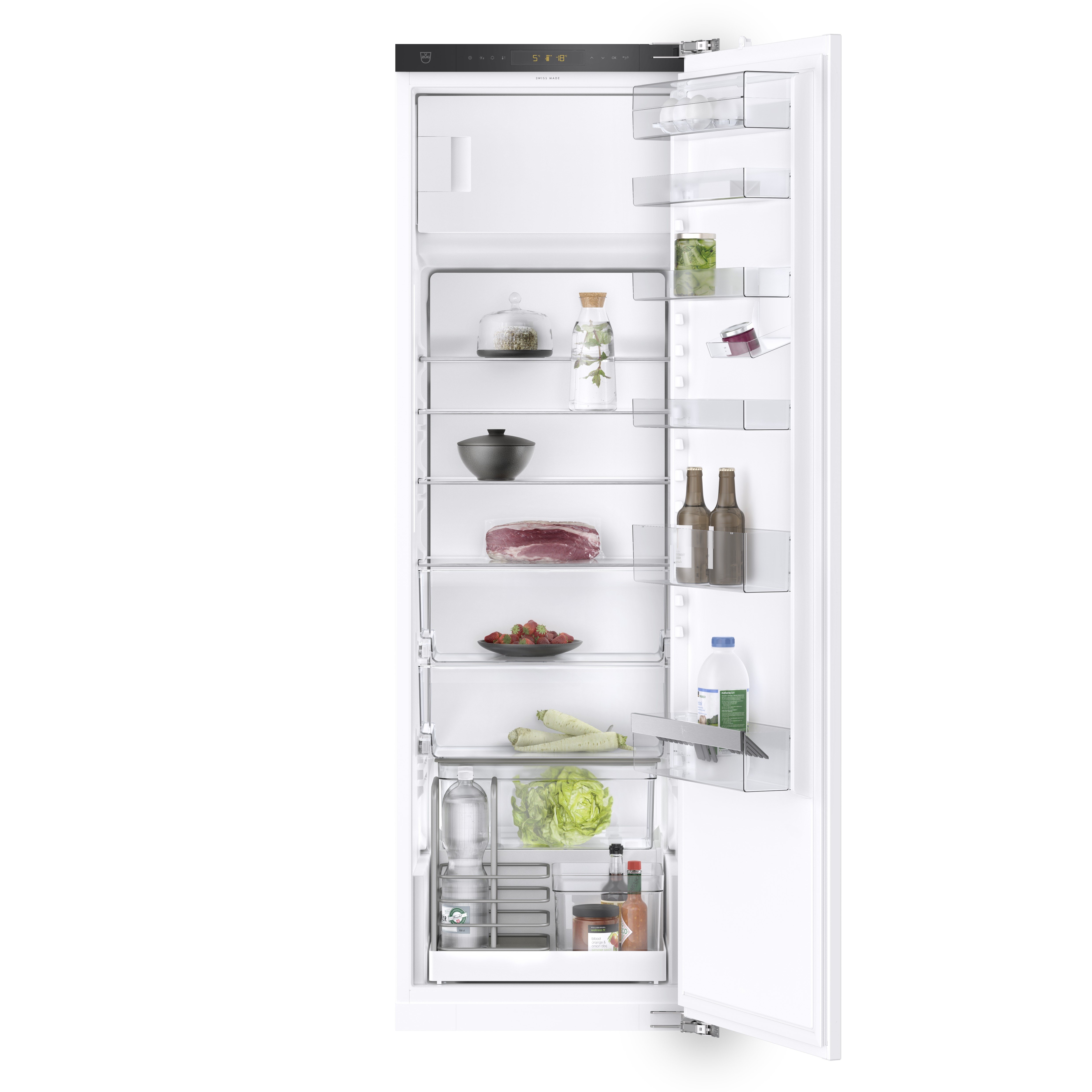 V-ZUG Einbau-Kühlgerät Cooler V2000 178FGI, 55 cm & 60 cm, 1778 mm, vollintegrierbar, Türanschlag rechts, 5112900000 