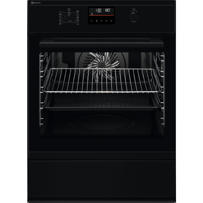 Electrolux Einbaubackofen SMS, Schwarz, EB7L4SW