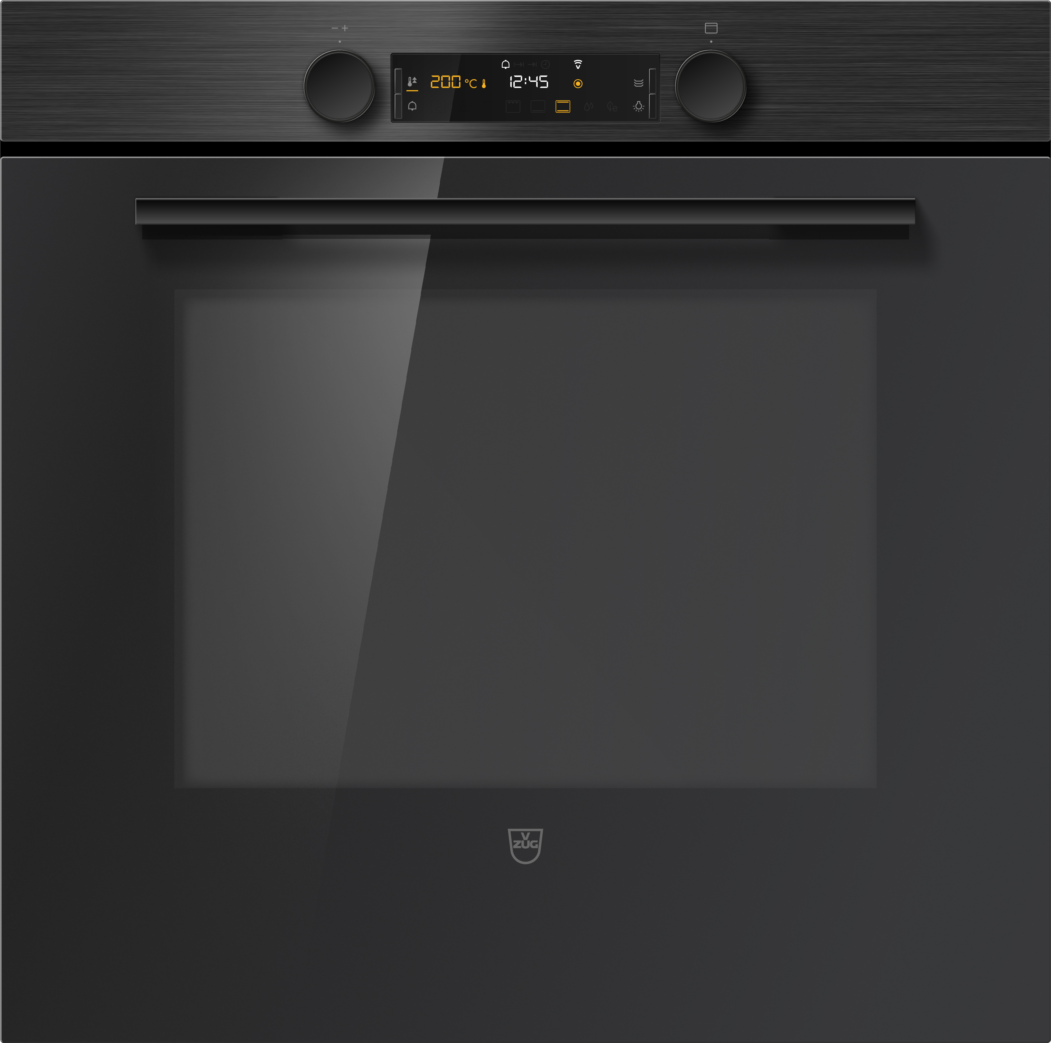 V-ZUG Backofen Combair V400 60, TopClean, Nero, 2103900012