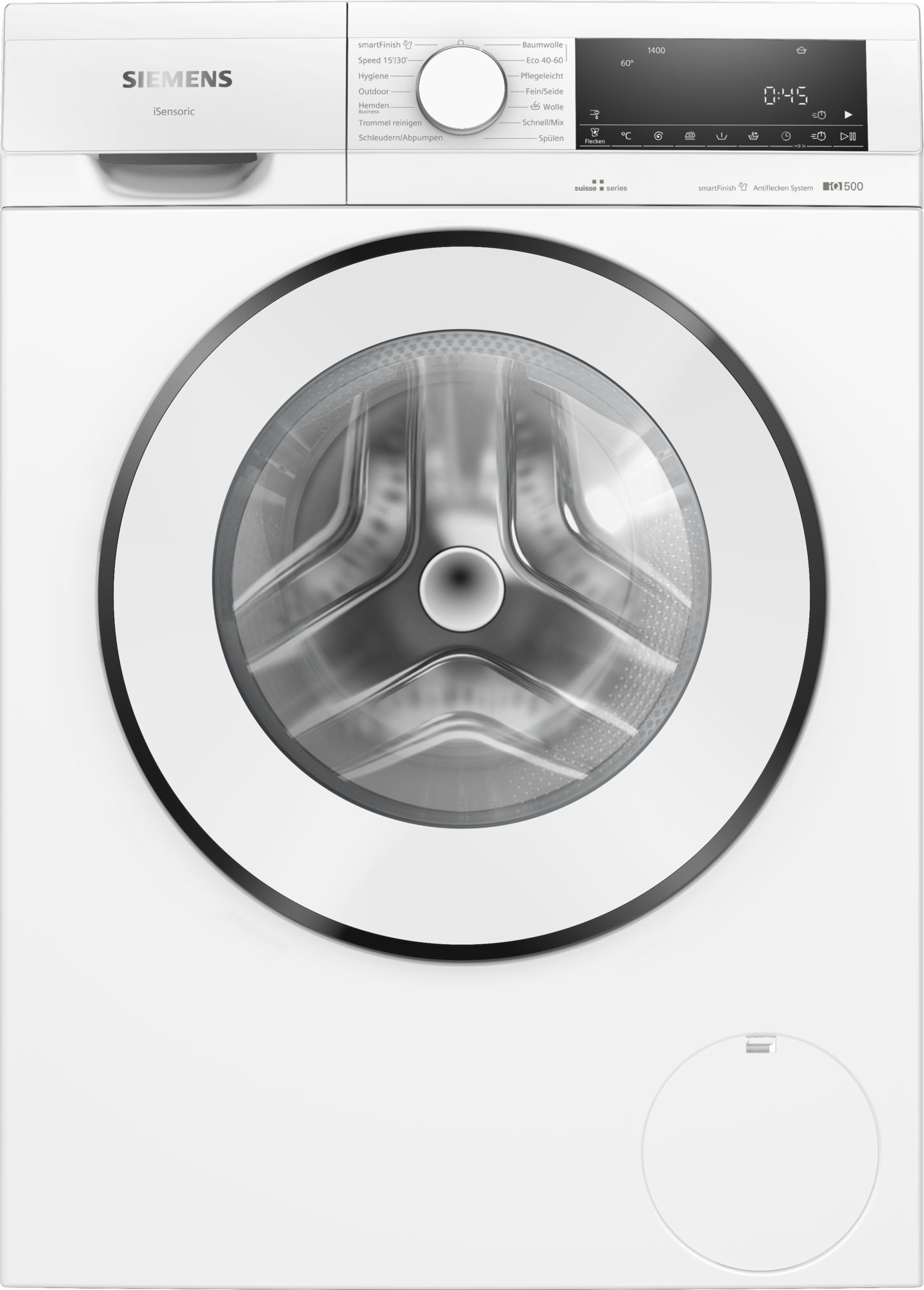 Siemens Waschturm i Q500, weiss, 9 kg, (WG44G1ZACH & WQ45G2A0CH)