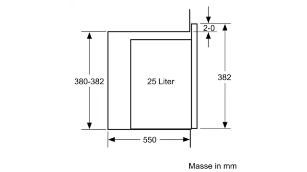 Siemens Einbau-Mikrowelle iQ500, 59 x 38 cm, Edelstahl, BF555LMS0