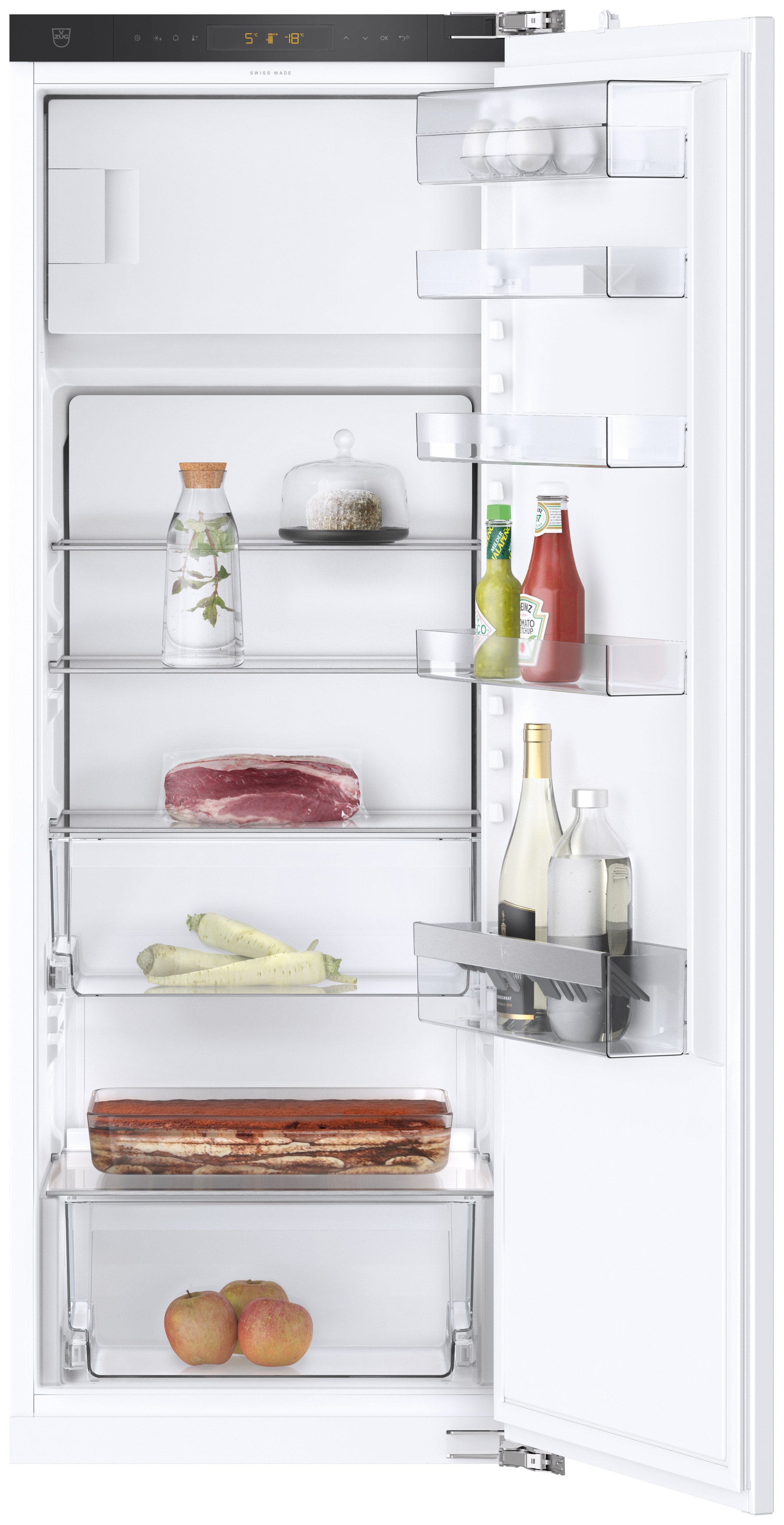 V-ZUG Kühlschrank Cooler V2000 152GI, vollintegrierbar, 1524 mm, Türanschlag rechts, 5115300000 