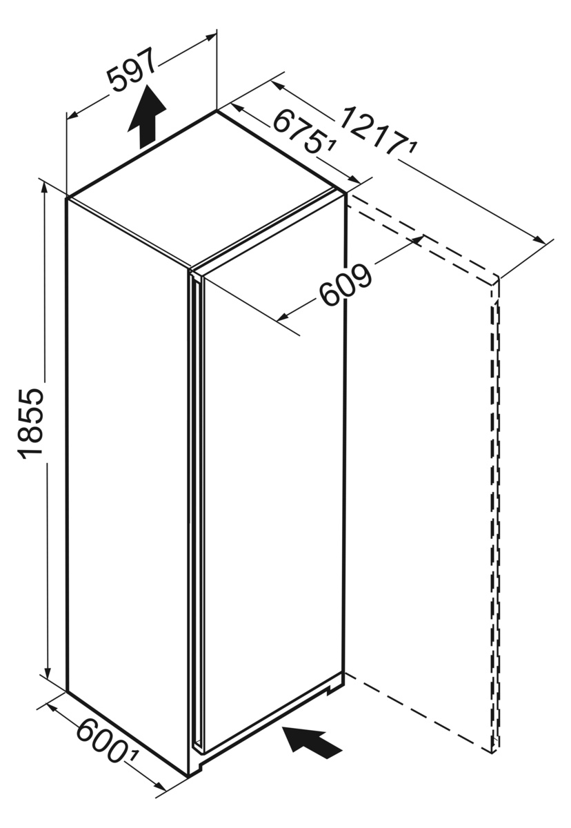 Liebherr Standkühlschrank, freistehend, 351 l, SteelFinish/Silver, Plus, RBsfd 5221