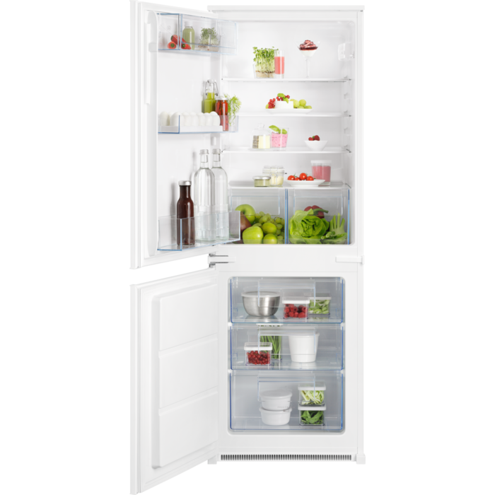 AEG Kühl-/Gefrierkombination Einbau, LowFrost, 157.2 cm, Türanschlag links, AIK2405L