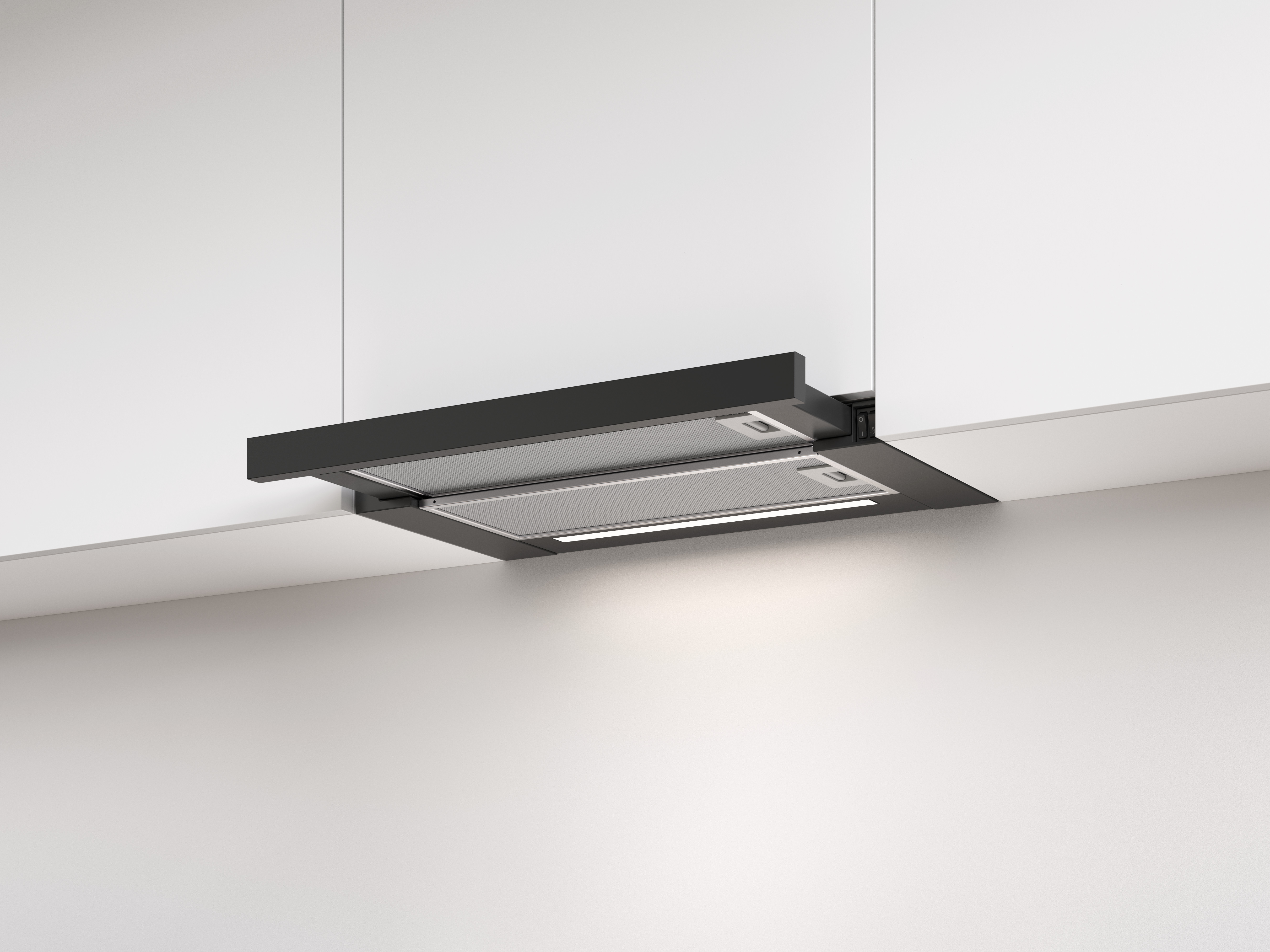 V-ZUG Einbauhaube AiroClearEinbau V200 F60, 60 cm, Nero, 6107300000 