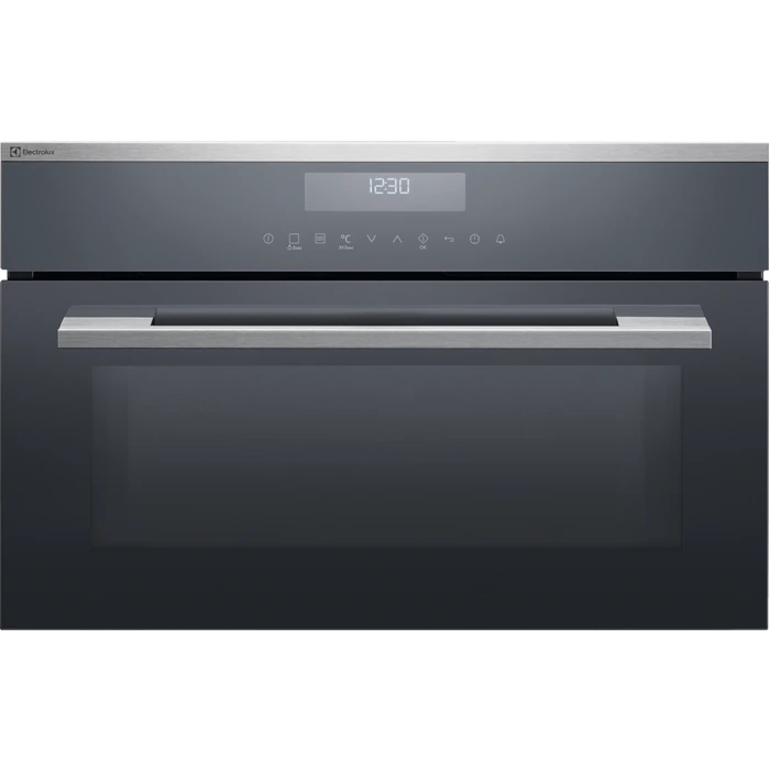 Electrolux CombiMikrowelle, Einbau-Mikrowelle EURO Multifunktions-Ofen 230V, Chrom, EB3GL90KCN