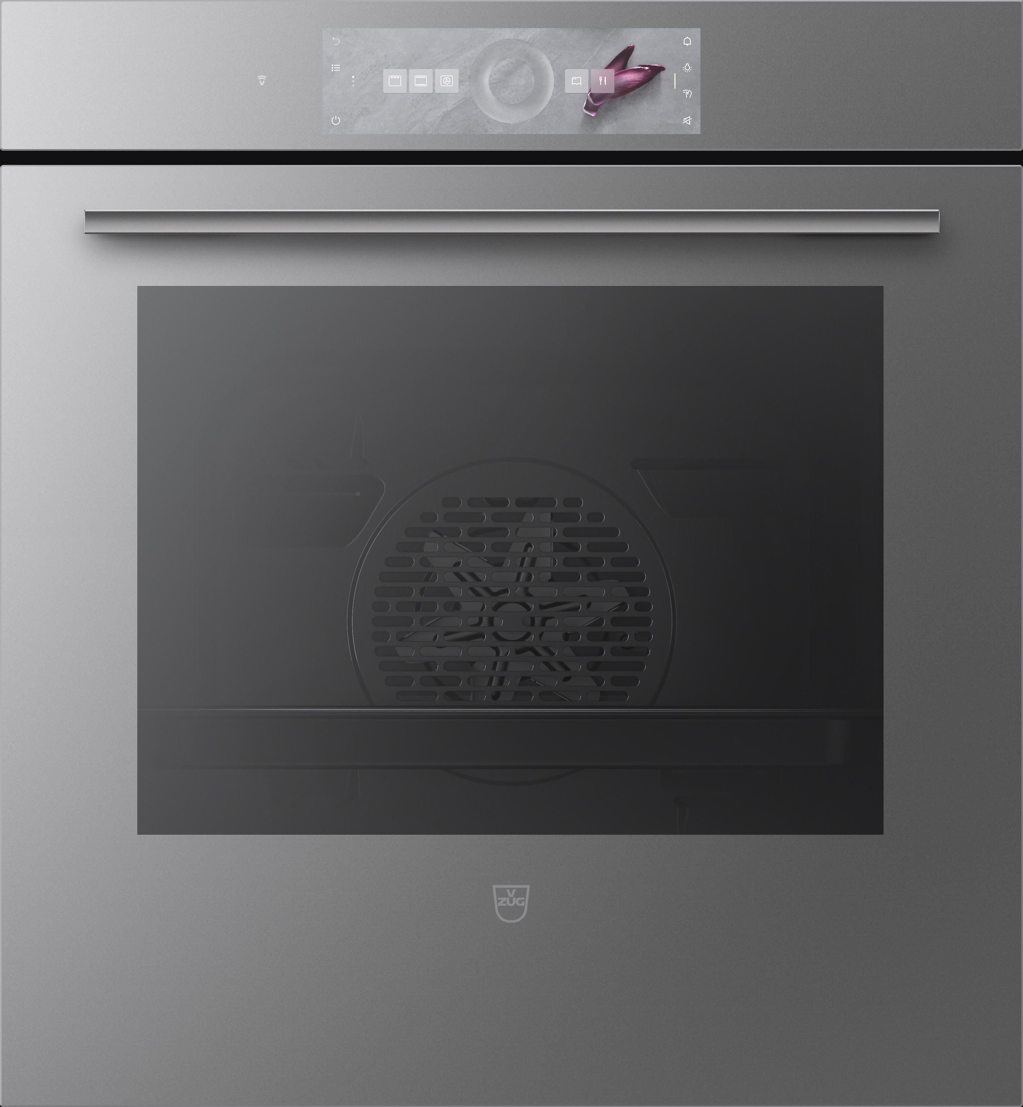 V-ZUG Backofen Combair V6000 60PC, Kurzmodell, Pyrolyse, Platinum, 2105600004