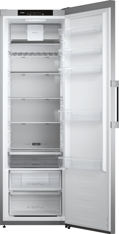 ASKO Kühl​schrank freistehend PREMIUM, 185 cm, Edelstahl/Silber, R23841 S