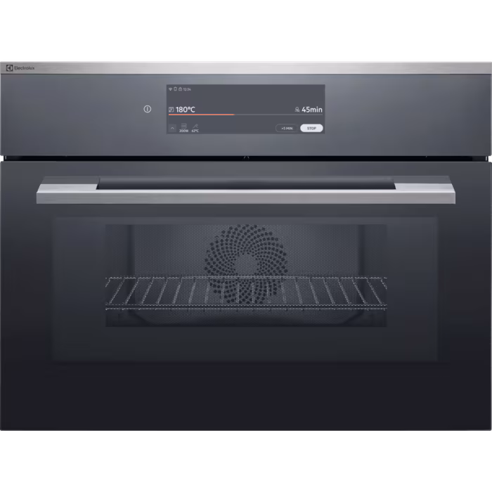 Electrolux Einbau-Mikrowelle EURO Multifunktions-Ofen, Chrom, EB4PL90KCN 