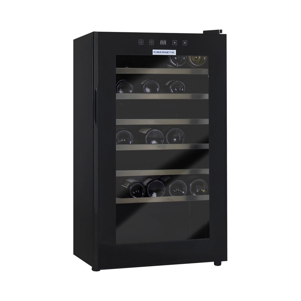 Kibernetik Weinkühlschrank, 86.5 cm, schwarz, M4801