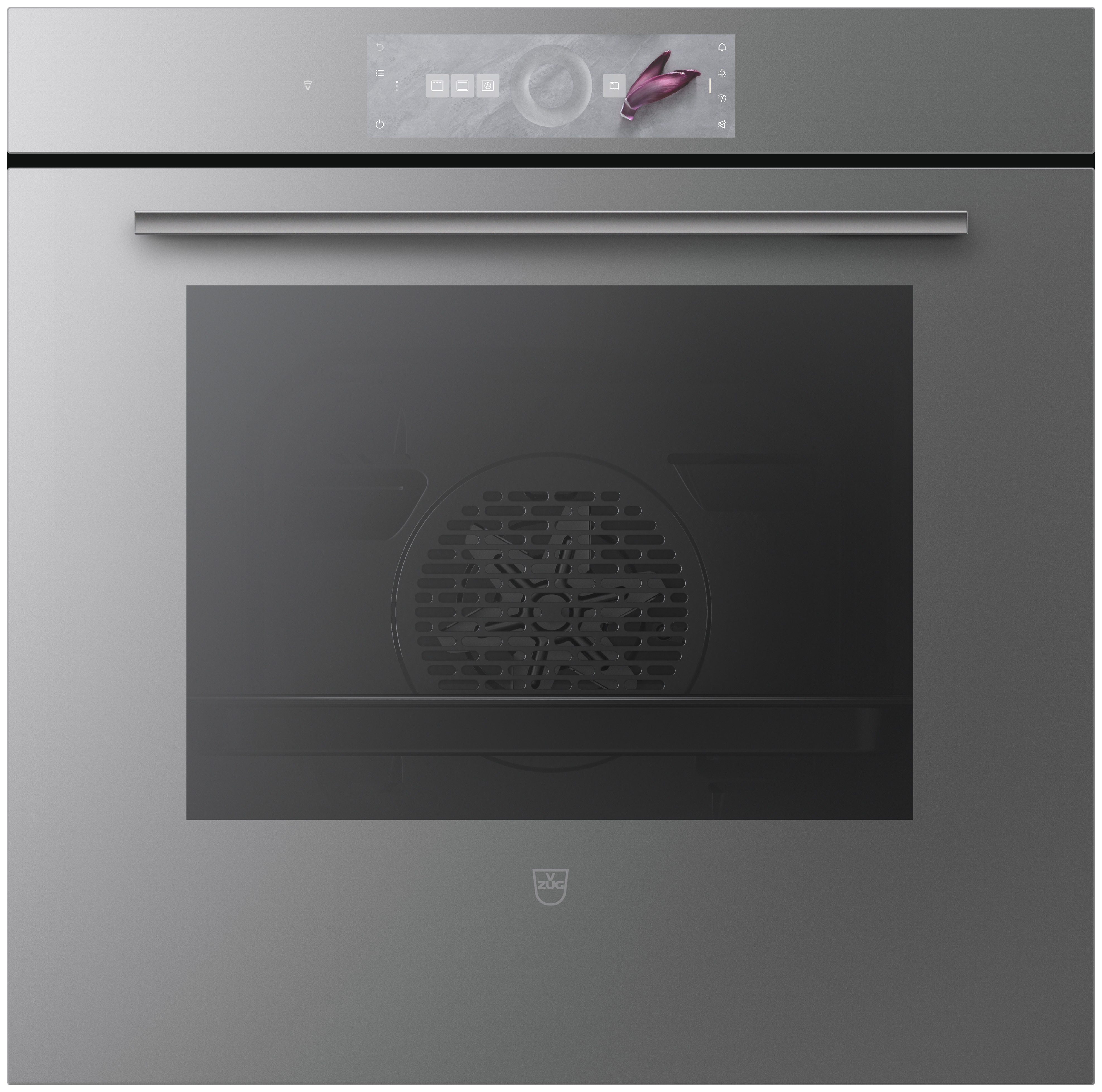 V-ZUG Backofen Combair V2000 60, TopClean, Spiegelglas Platinum, 2104300007