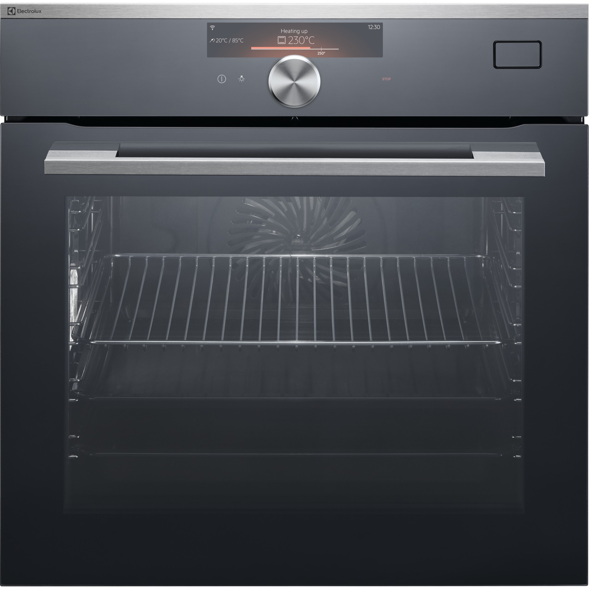 Electrolux Einbaubackofen EURO Pyrolyse BakingCrisp, Chrom, EB6SL80QCN