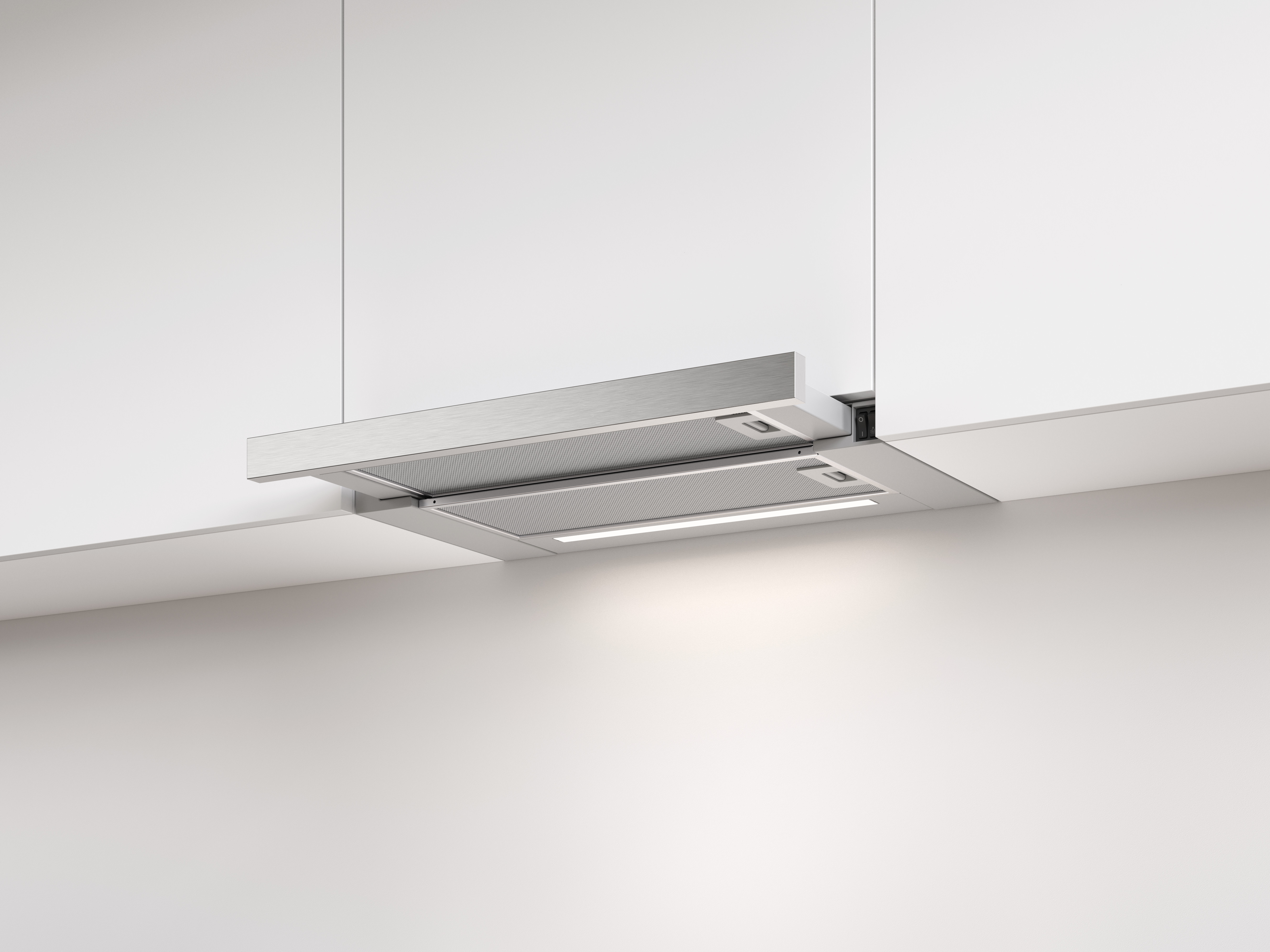 V-ZUG Einbauhaube AiroClearEinbau V200 F60, 60 cm, ChromeClass, 6107300002