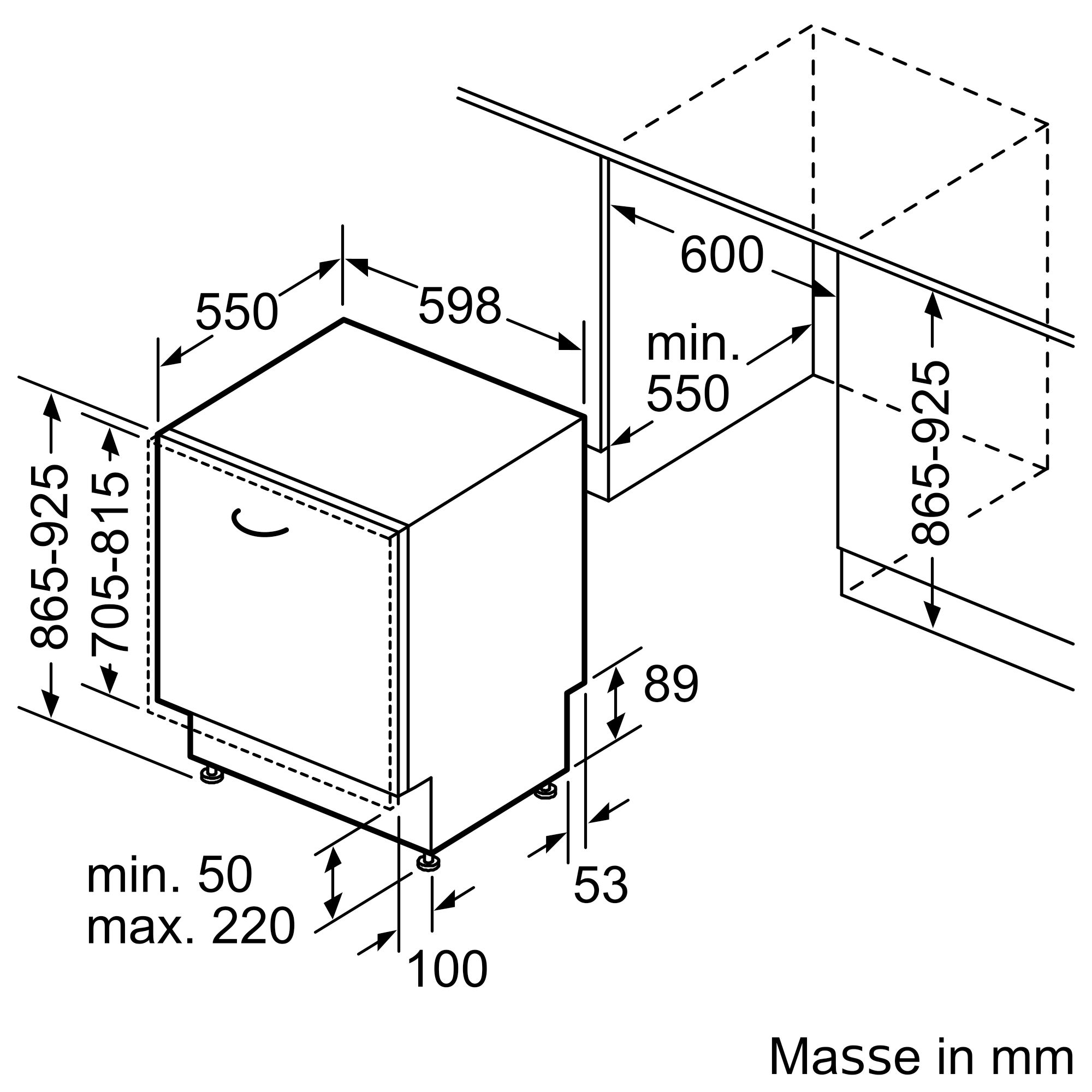 Siemens Geschirrspüler, iQ500, 60 cm,  vollintegriert, Standard, SN65ZX01CH