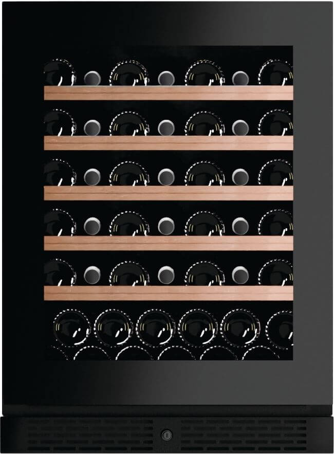 Fors Weinkühlschrank freistehend, Premium, 82 cm, Schwarz, Türanschlag rechts, FFW 60821 G 