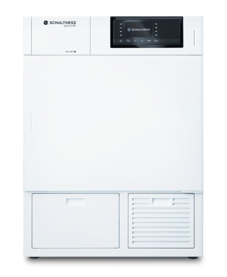 Schulthess Wäschetrockner Superforte 888, 230V, für das Mehrfamilienhaus, weiss, Türanschlag links, 8888.3