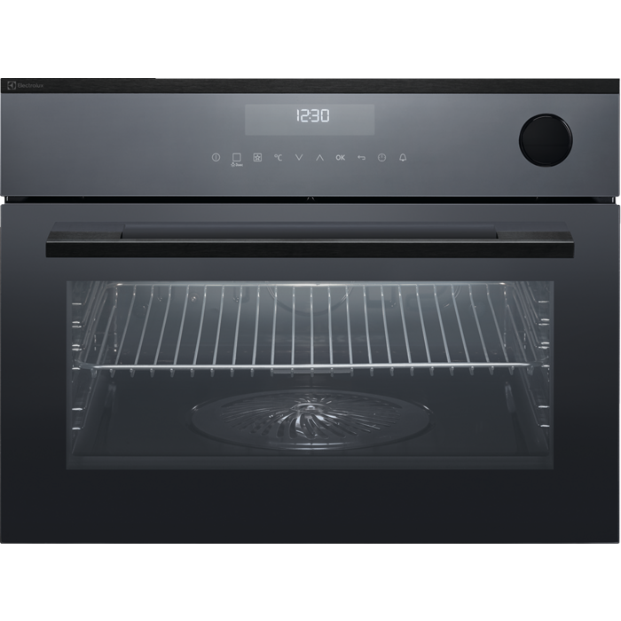 Electrolux Compact SoloSteam EURO, Schwarz Spiegel, 230V,  EB4GL70SP