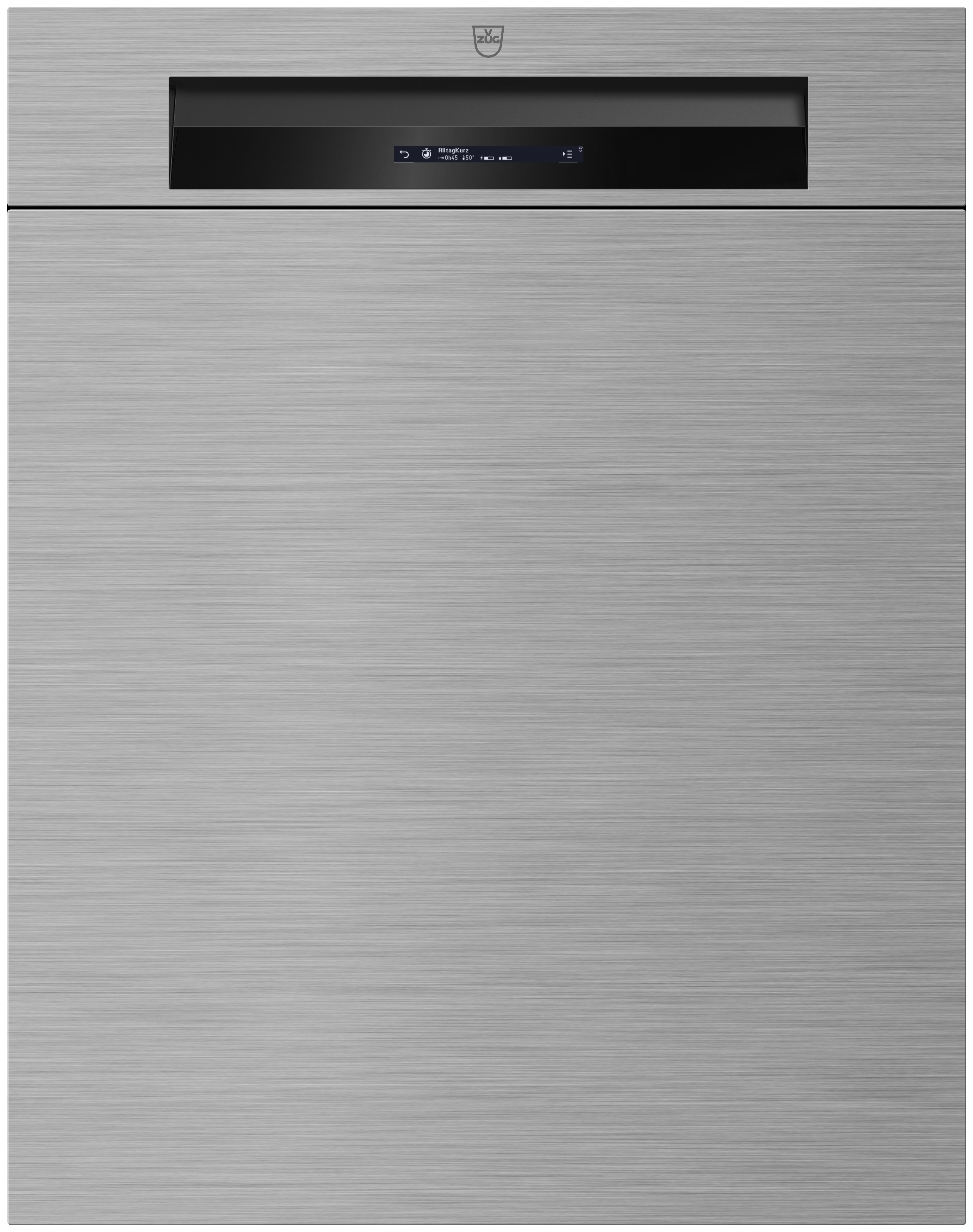 V-ZUG AdoraSpülen V4000 I, Standard, 60 cm, integrierbar, ChromeClass, mit Gleitblech, 4116400010