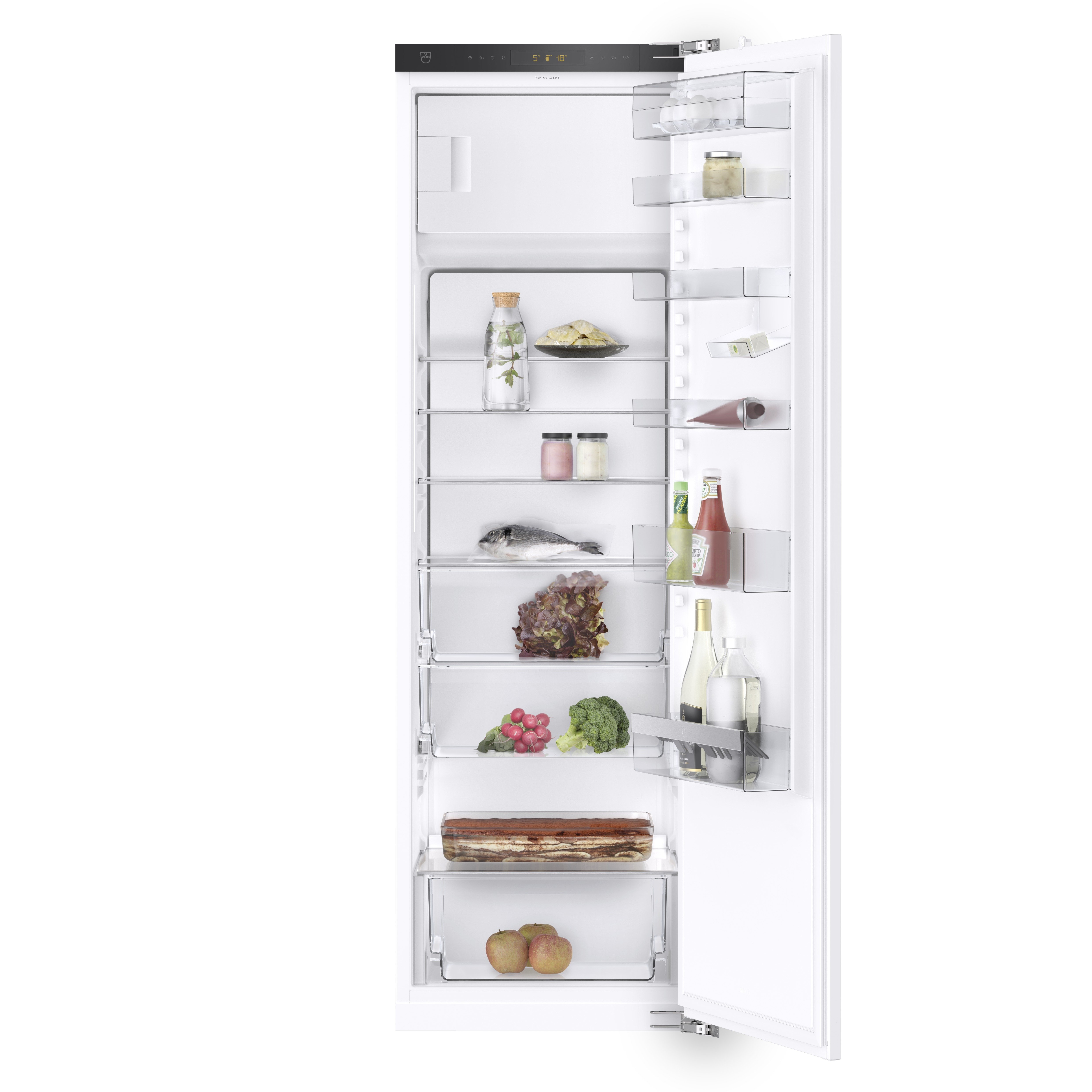 V-ZUG Einbau-Kühlgerät Cooler V2000 178GI, 55 cm & 60 cm, 1778 mm, vollintegrierbar, Türanschlag rechts, 5113000000 