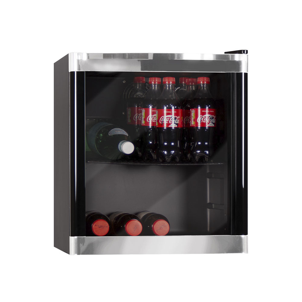 Kibernetik Getränkekühlschrank, 51 cm, E, schwarz, 48L