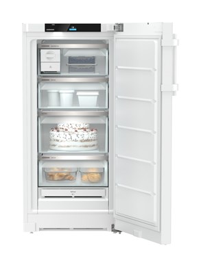 Liebherr Standgefrierschrank, freistehend, 160 l, NoFrost, Weiss, Prime, FNb 425i => mit 10 Jahren Hersteller-Garantie!