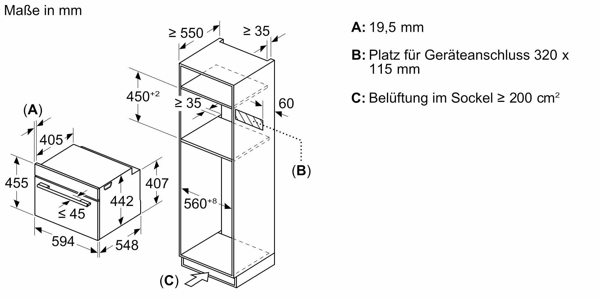 Siemens Einbau-Kompaktbackofen mit Mikrowellenfunktion, iQ700, 60 x 45 cm, Weiss, CM724G1W1