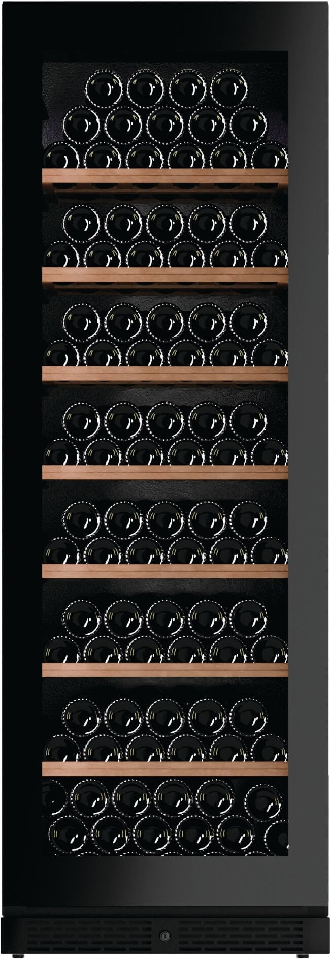 Fors Weinkühlschrank freistehend, Premium, 172 cm, Schwarz, Türanschlag rechts, FFW 601721 G 