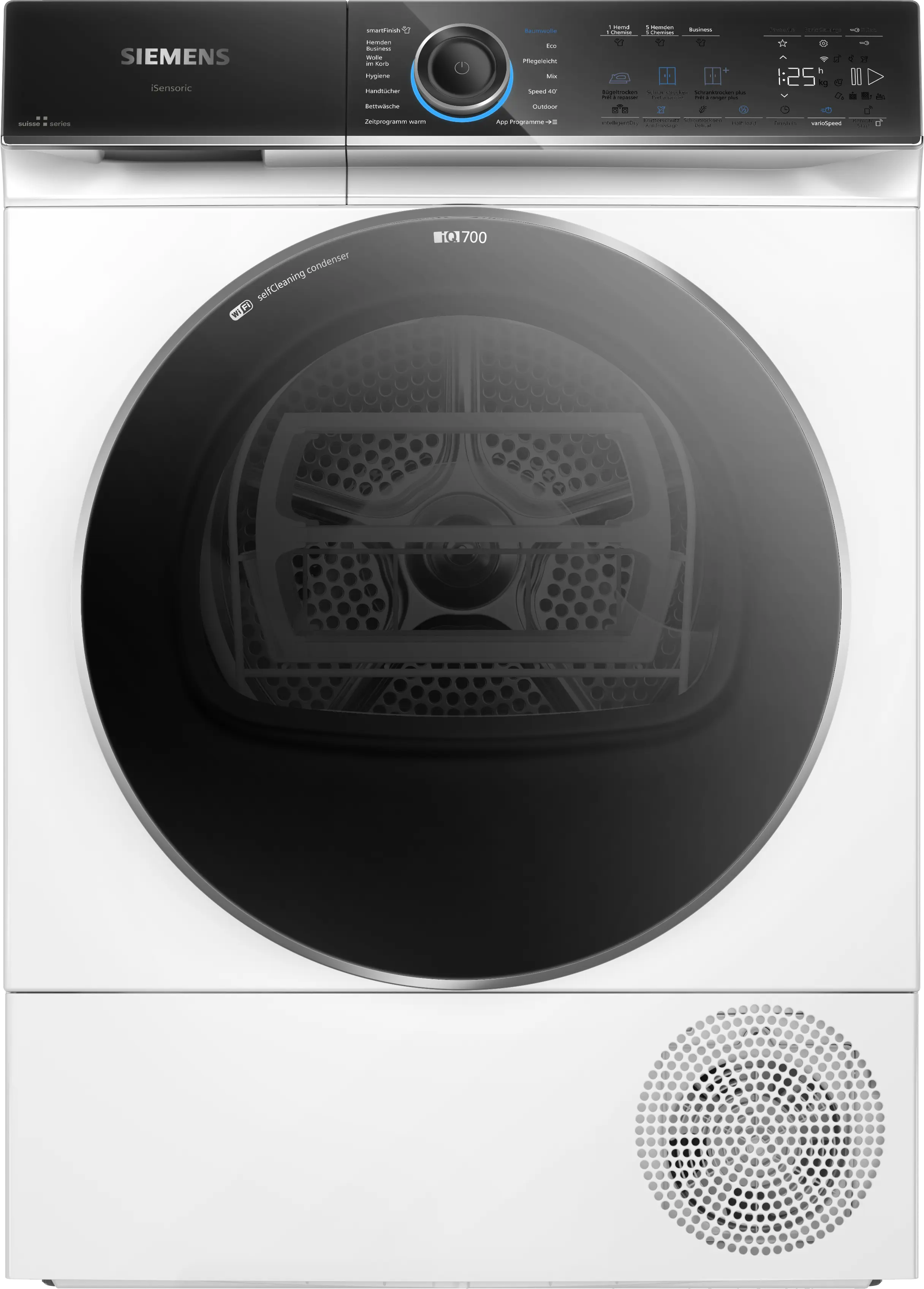 Siemens Wärmepumpen-Trockner iQ700, 9 kg, WQ46B2C1CH