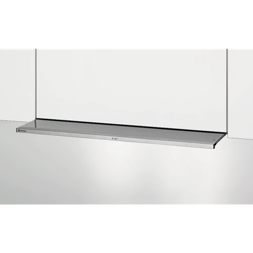 Electrolux Einbau-Flachschirmhaube mit Metallauszug, Abluft/Umluft, A, 60 cm, Chrom, DAGL6045CN