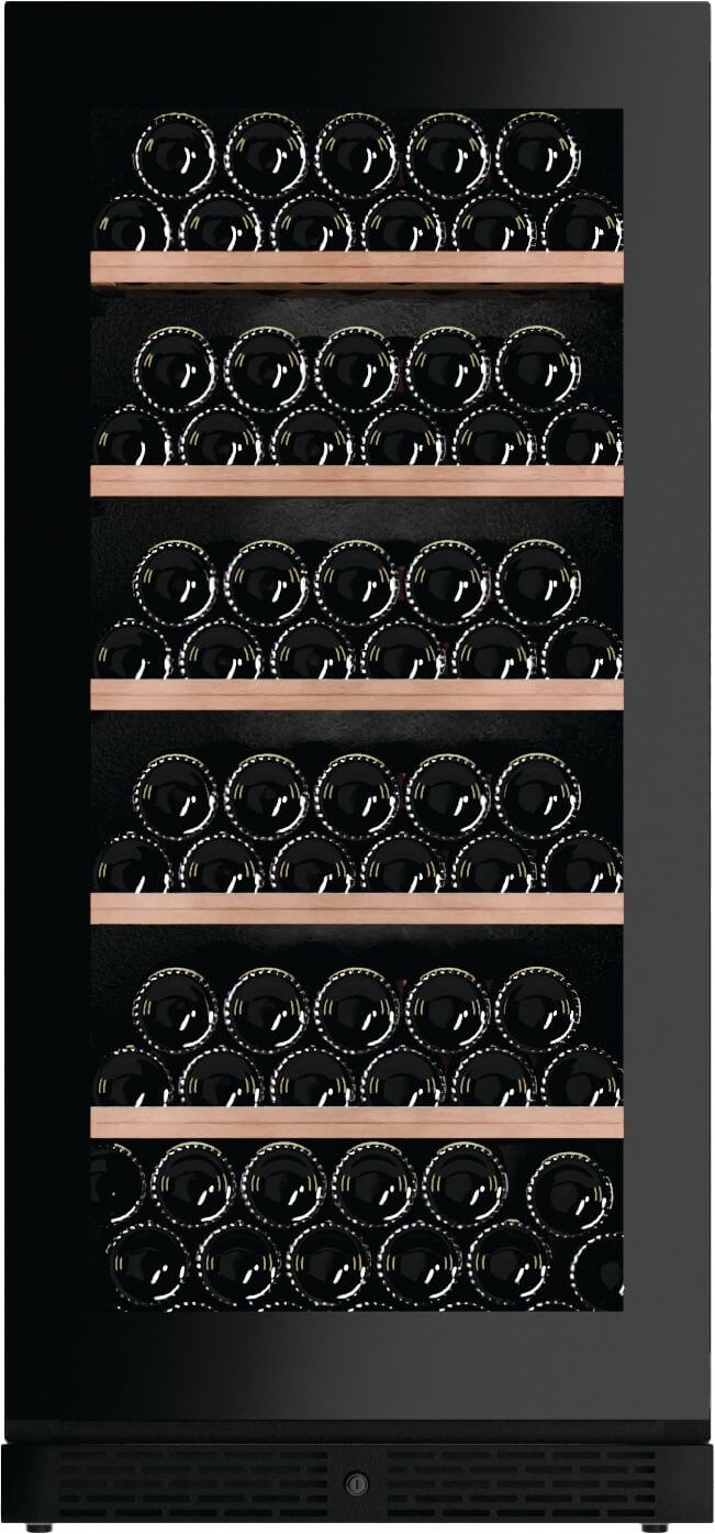 Fors Weinkühlschrank freistehend, Premium, 127 cm, Schwarz, Türanschlag rechts, FFW 601271 G 