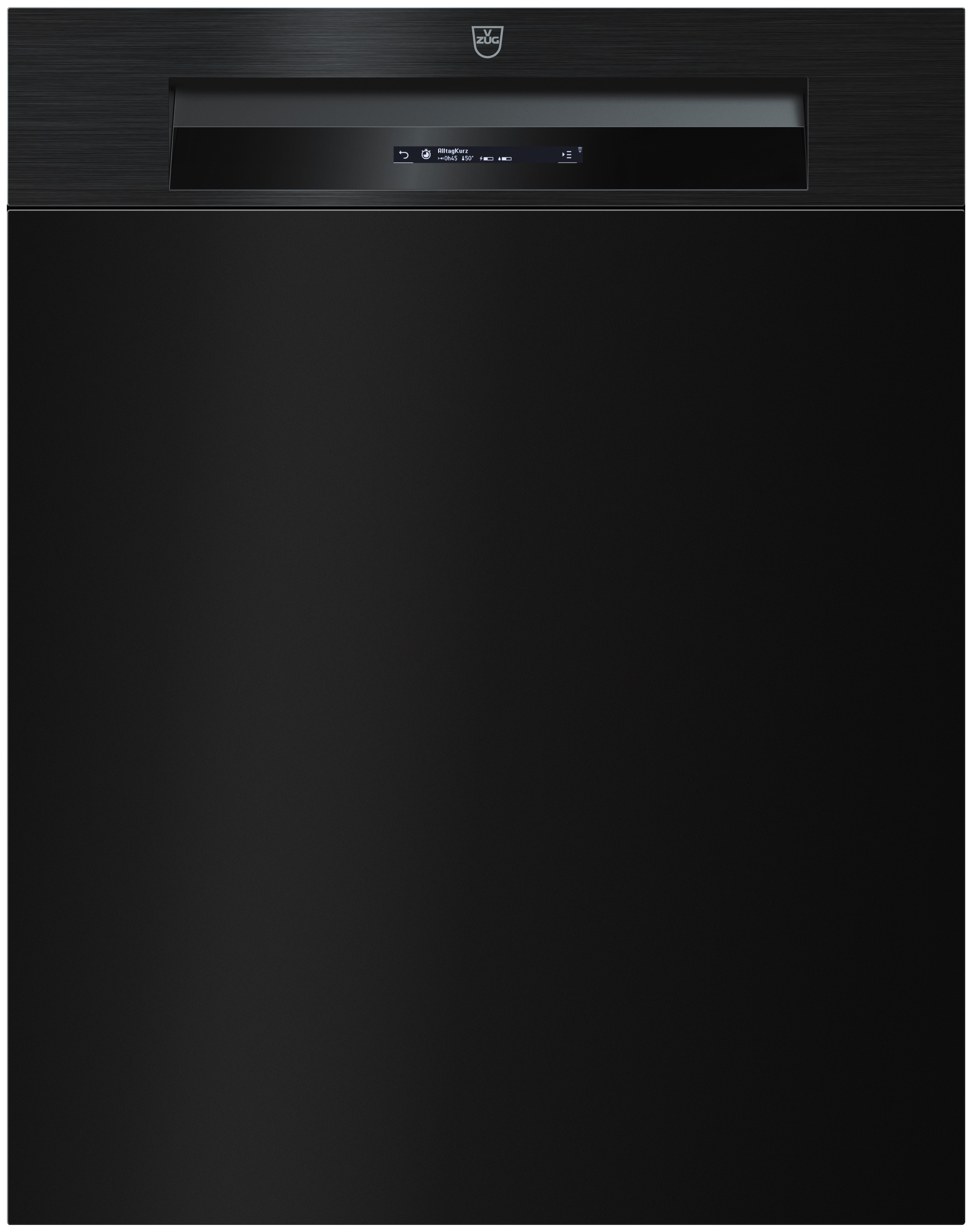 V-ZUG AdoraSpülen V4000 IG, Grossraum, 60 cm, integriert, Nero, 4116500001