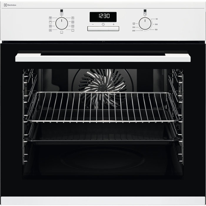 Electrolux Einbaubackofen EURO, Weiss, EB6L40WE