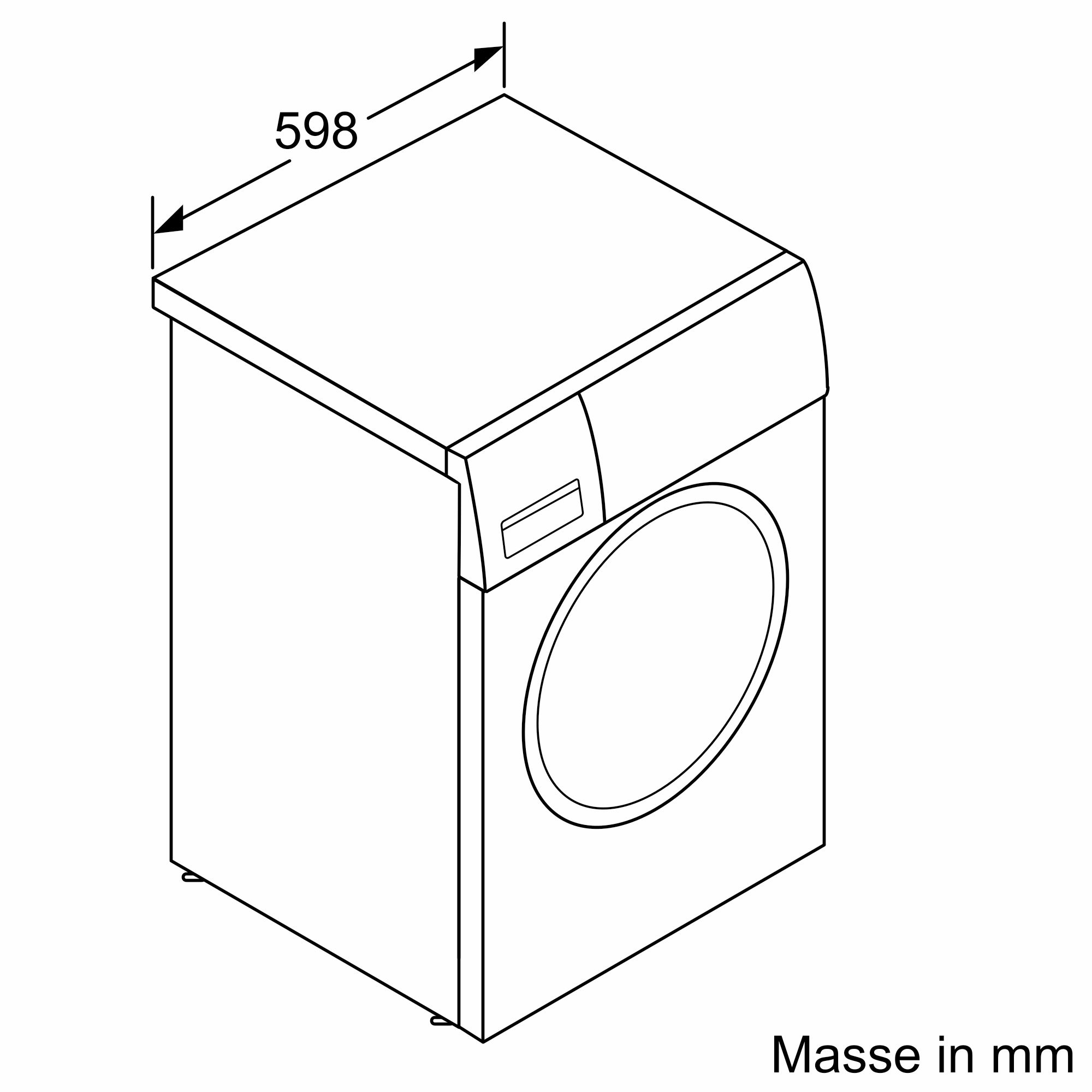 Siemens Waschmaschine iQ500, 9 kg, 1400 U/min.  WG44G2F9CH