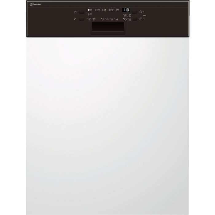 Electrolux Geschirrspüler, CH-Norm 55 cm, integriert, Braun, GA55LIBR