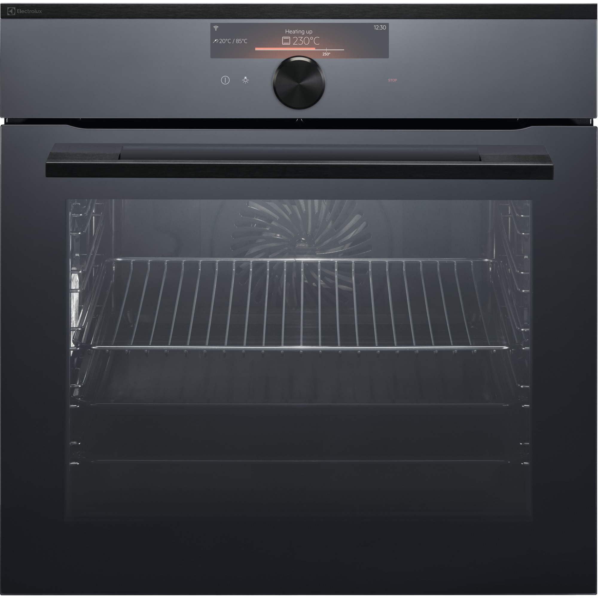 Electrolux Einbaubackofen EURO Pyrolyse, Schwarz Spiegel, EB6SL80SP