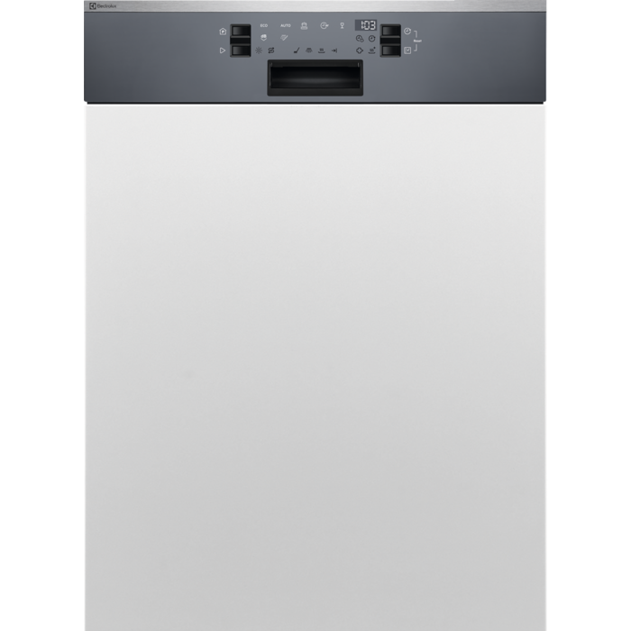 Electrolux Geschirrspüler CH-Norm 55 cm, integriert, 12, Chrom, GA55GLICN